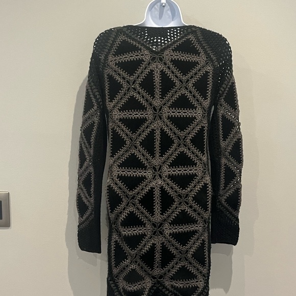 Line eyelet sweater dress. Size small - Picture 2 of 4